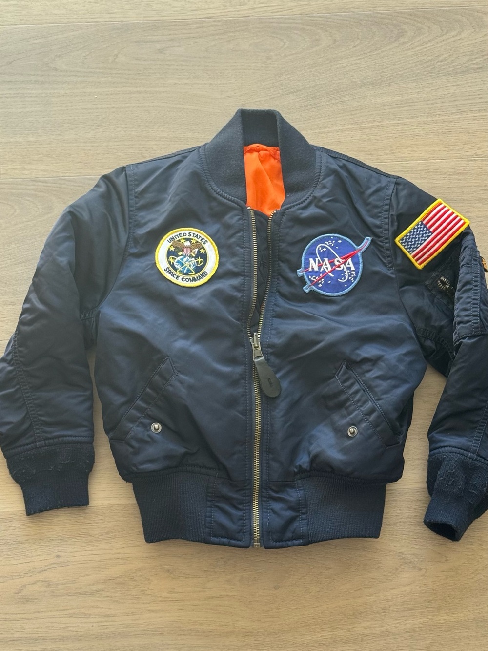 Alpha Industries kids jacket size 4-5yo